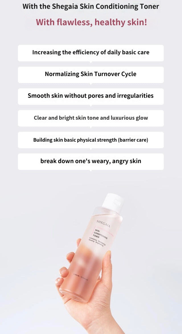 SHEGAIA SKIN CONDITIONING TONER 300ml