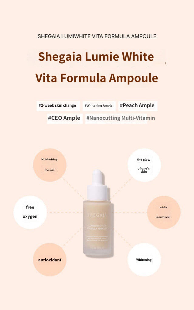 Shegaia Lumiwhite Vita Formula Ampoule 30ml