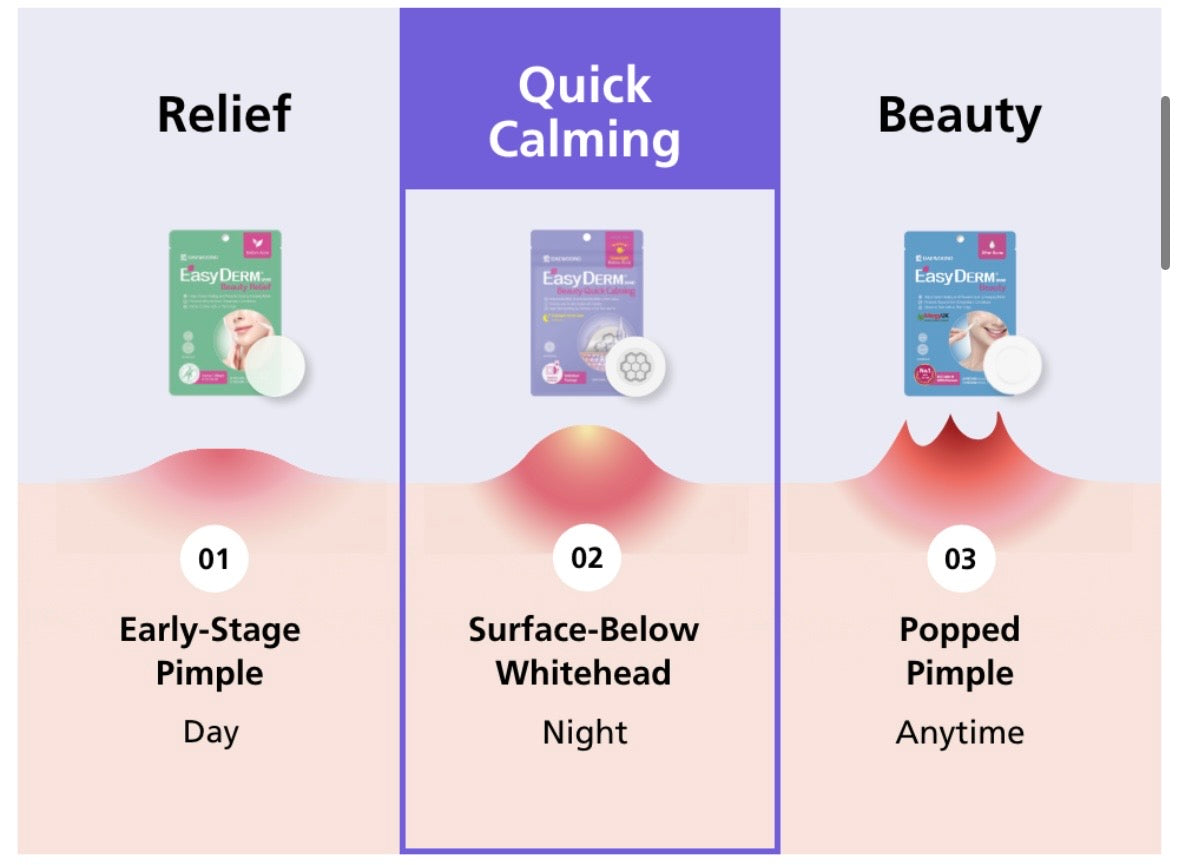 Eastern Beauty 3 steps spot healing rountine