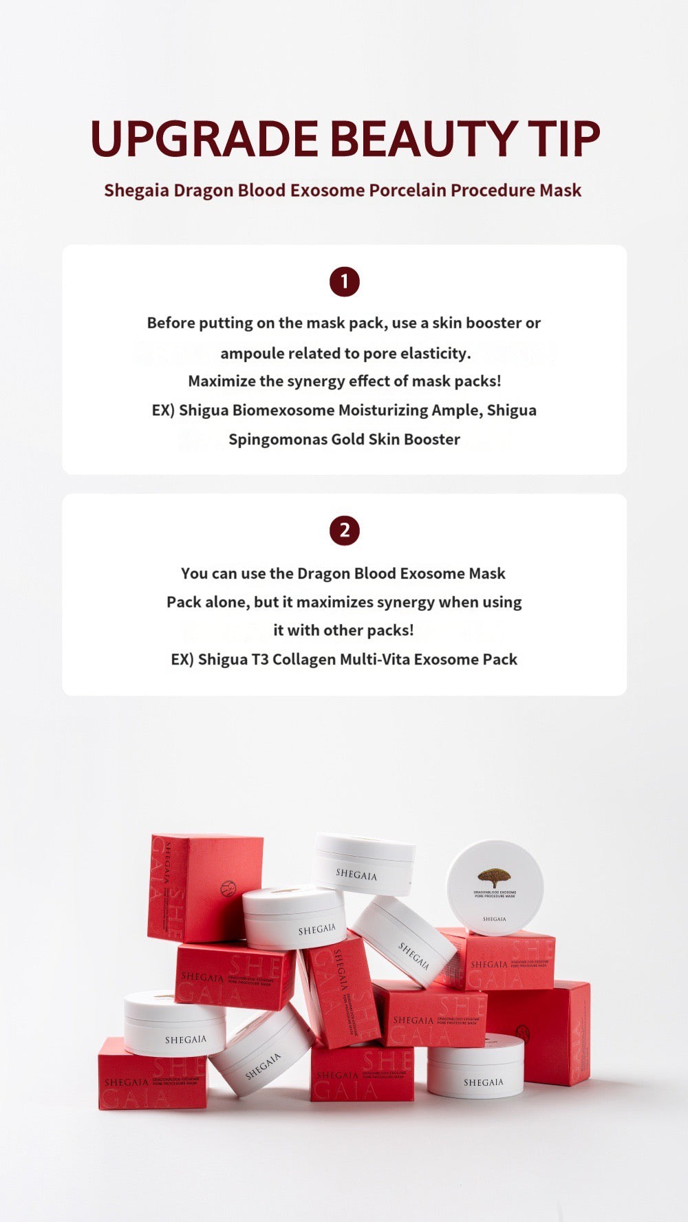 Shegaia Dragonblood Exosome Pore Procedure Mask (150g)