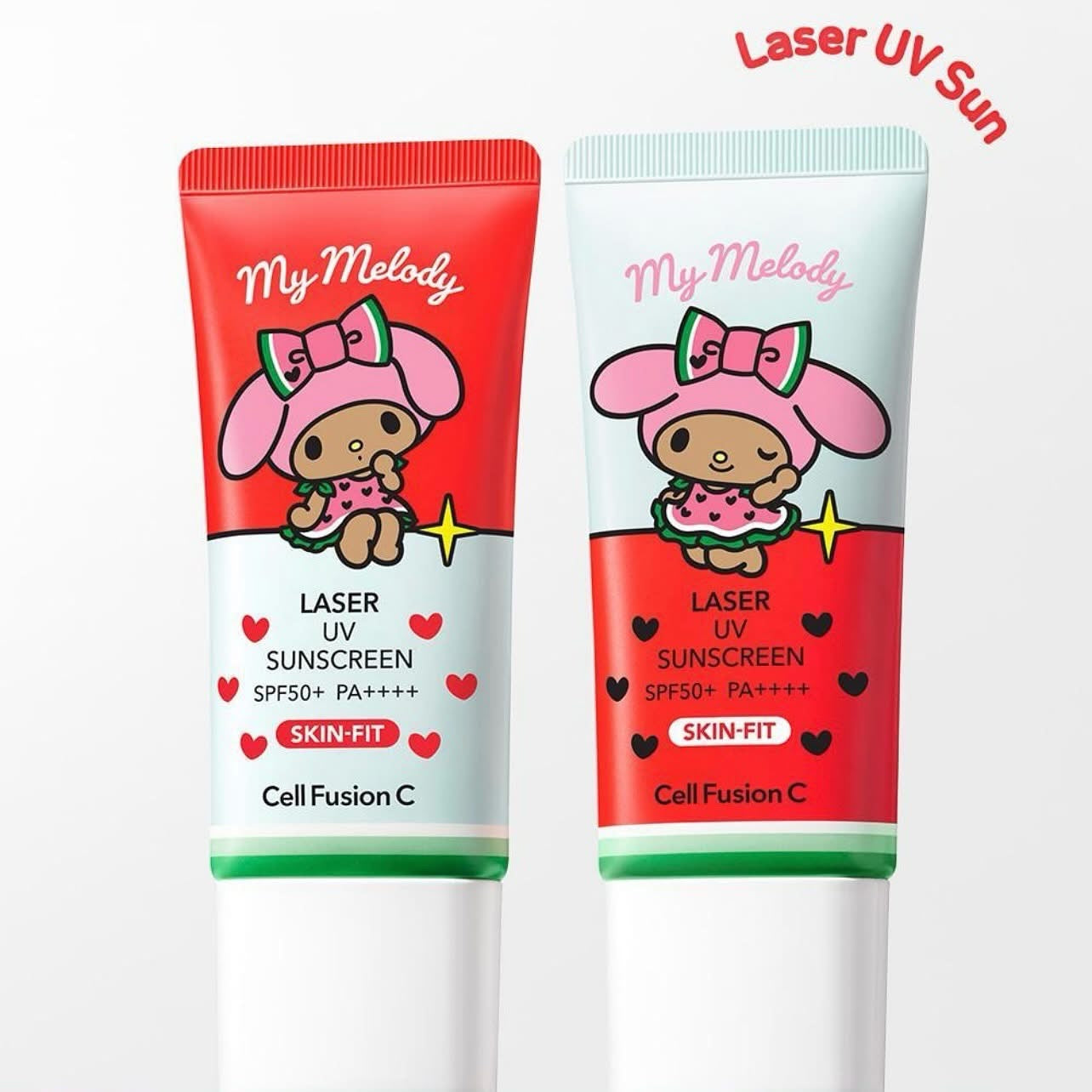 🎀Cell Fusion C X My Melody - Laser UV Sunscreen 1+1+1