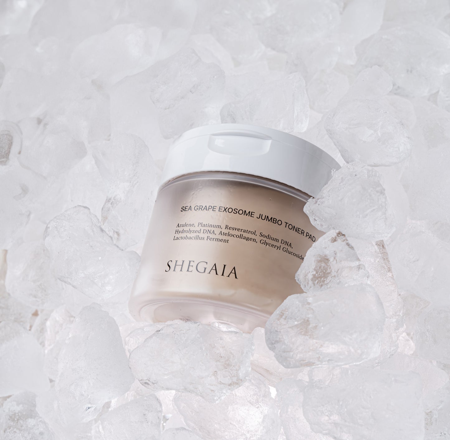 Shegaia Sea Grape Exosome Jumbo Toner Pad 300ml/50 pads