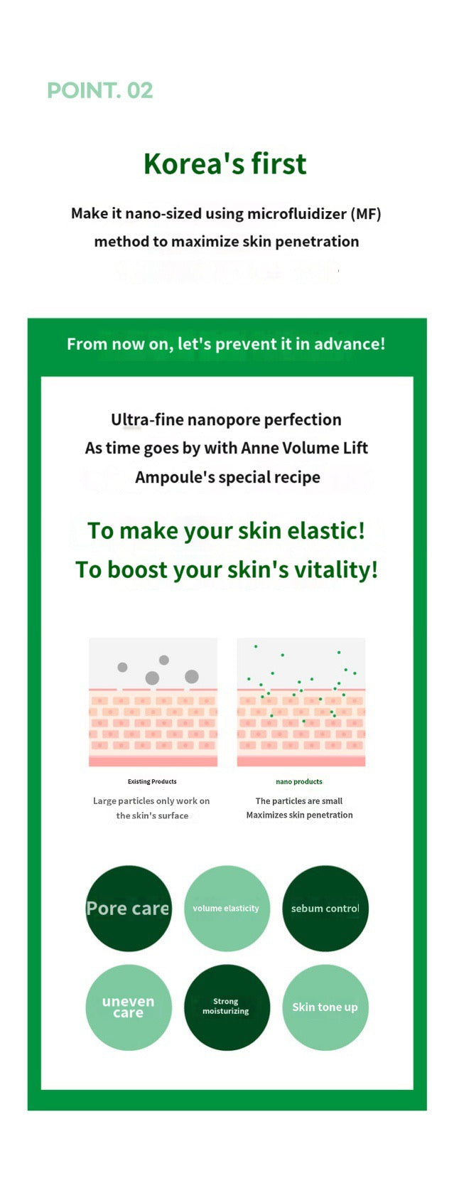 Shegaia Pore Perfection & Volumelift Ampoule (30ml)