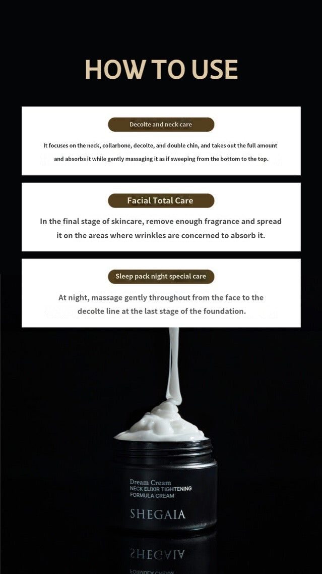 Shegaia Neck Elixir Tightening Cream (50g)