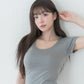 DOROSIWA | Made in Korea Comfort Built-In Bra Top with Pads (8 Colors) [1+1]