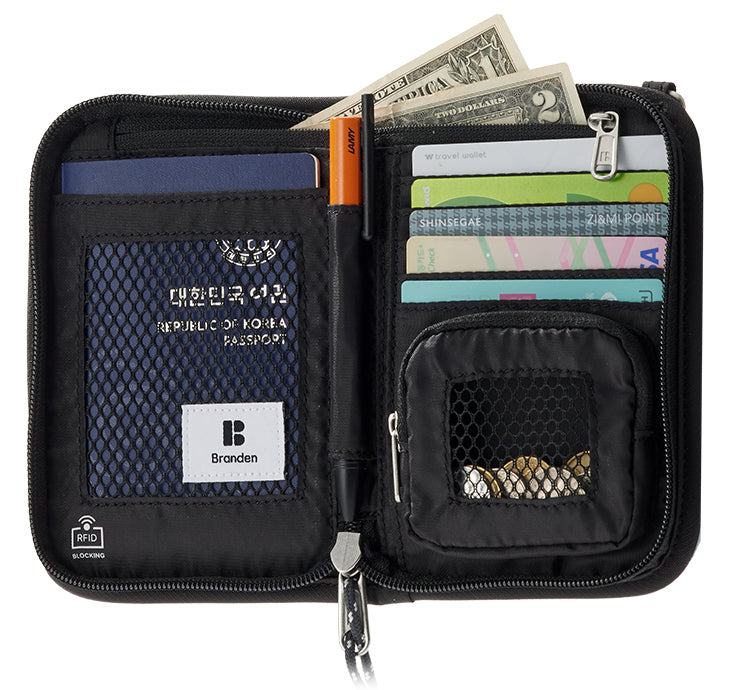 [Branden Safe] Wallet Bag | RFID護照卡片袋