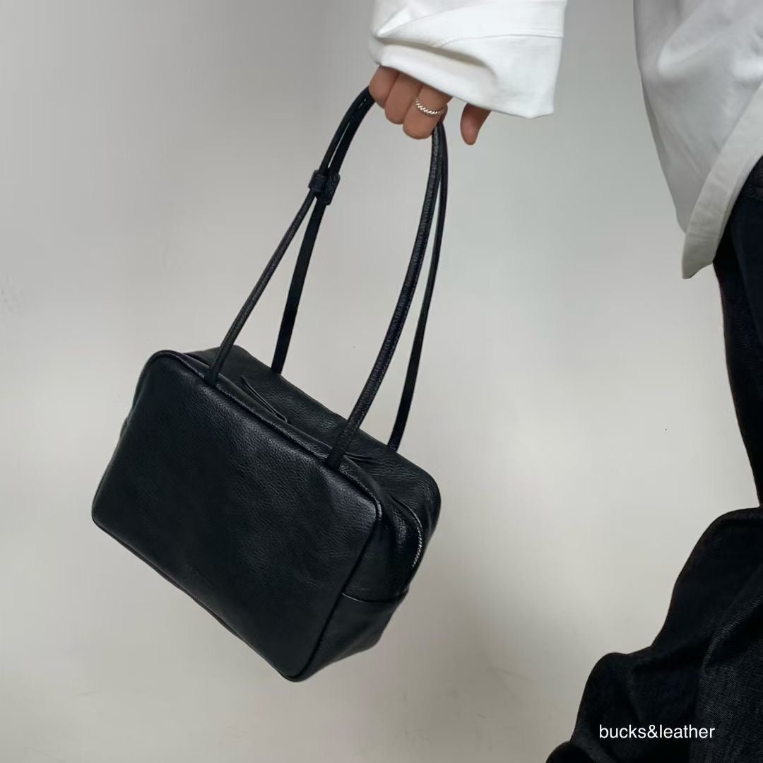 Bucks & Leather Square Bowling bag