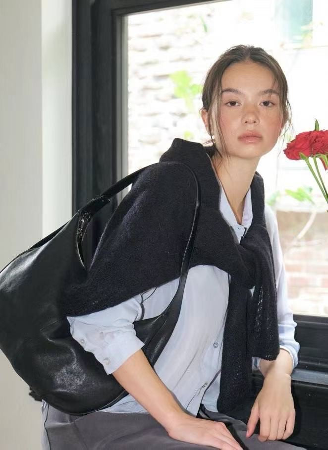 Bucks & Leather Large Dumpling bag