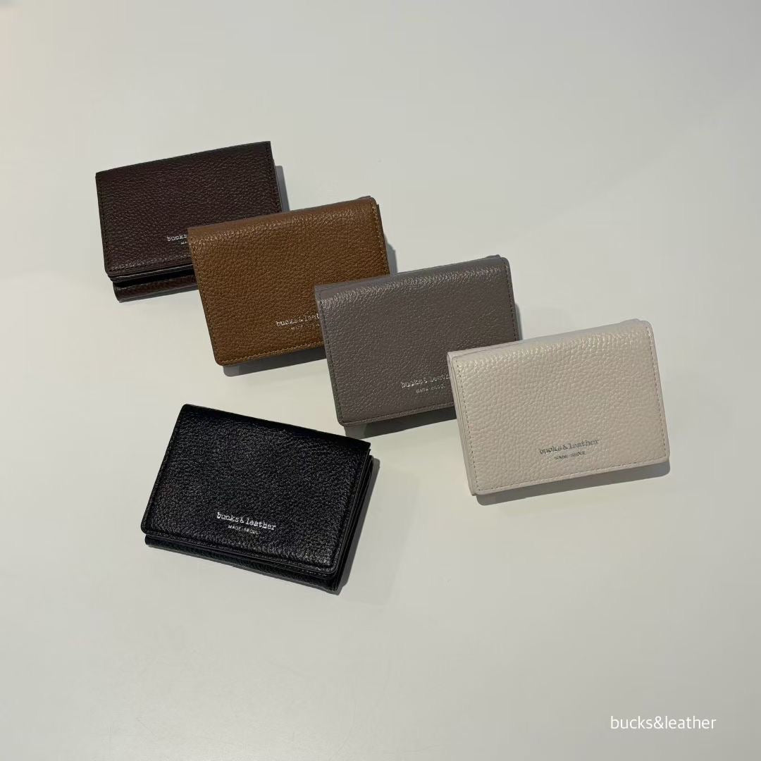Bucks & Leather Classic 3-layers wallet