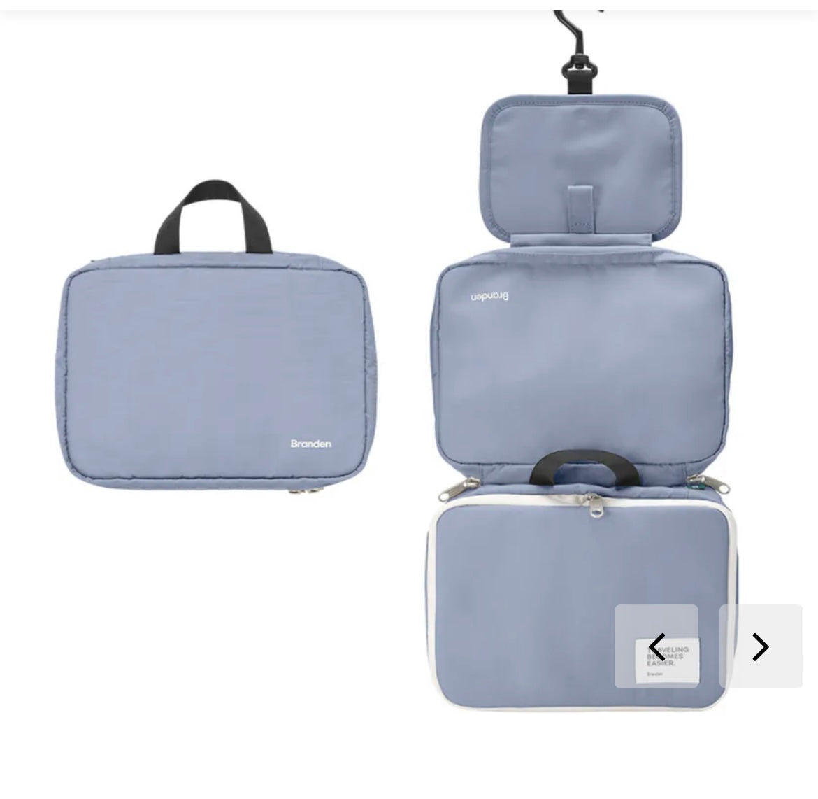 [Branden🇰🇷] 旅行✔️可懸掛✔️可擴展Wash bag｜Expandable Hanging Wash Bag