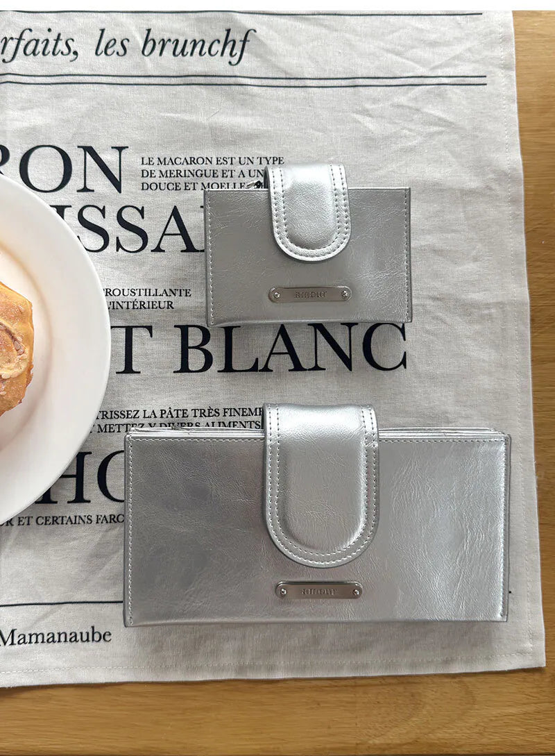 Amour Card Wallet | Made in Korea |  滑面銀包