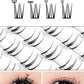 SOO ADOR｜Easy-Apply Clean Cut Self-adhesive Cluster Lashes- Glue-free & Includes lash applicator（80 pieces）｜6 styles available