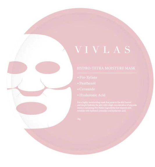 VIVLAS Hydro-tetra Moisture Mask (30ml x6 pcs)