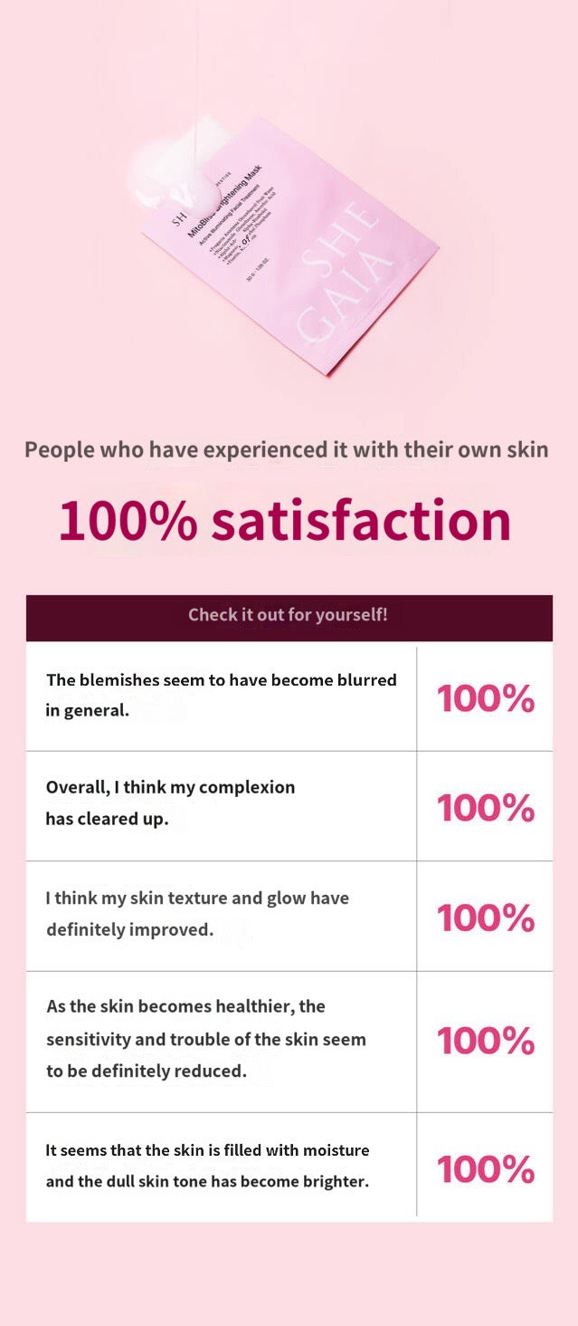Shegaia MitoBliss Brightening Mask (30ml x10ea)