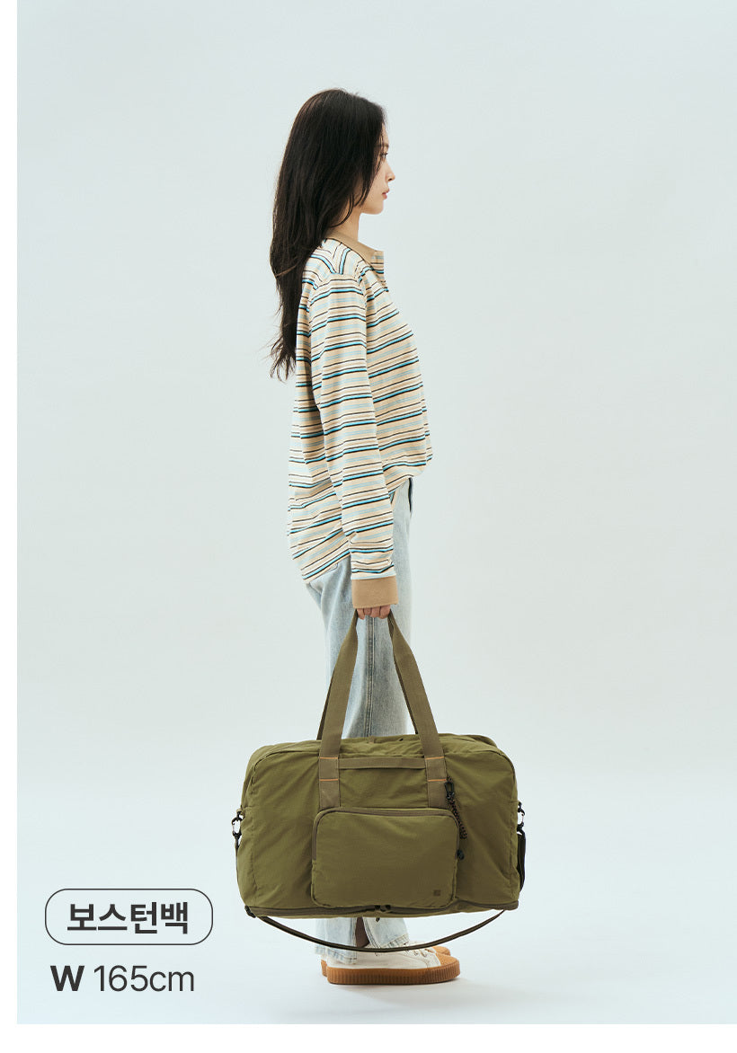 [Branden] 多功能可摺式大容量旅行袋｜Multi Packable Boston Bag