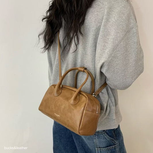 Bucks & Leather Bowling Bag