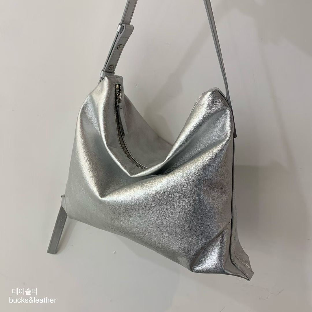 Bucks & Leather Causal-chic shoulder & Crossbody Bag - Large