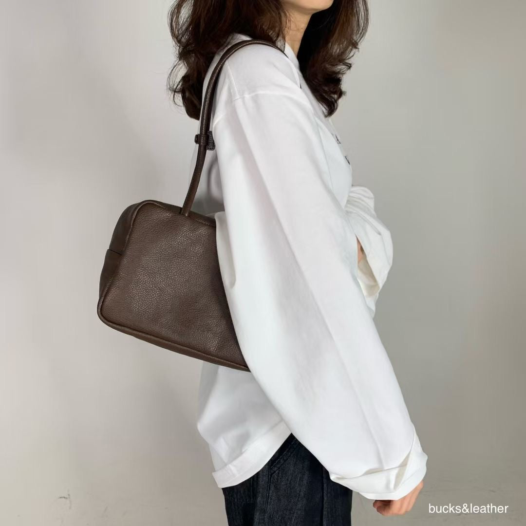 Bucks & Leather Square Bowling bag