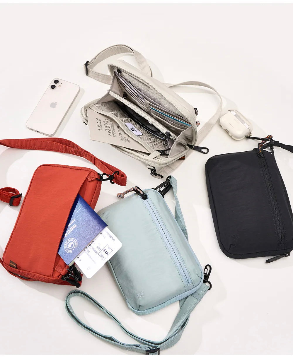 [Branden] Safe Plus | 防盜旅行 Wallet Bag
斜孭小包尺寸：寬20 / 高14 / 側寬3