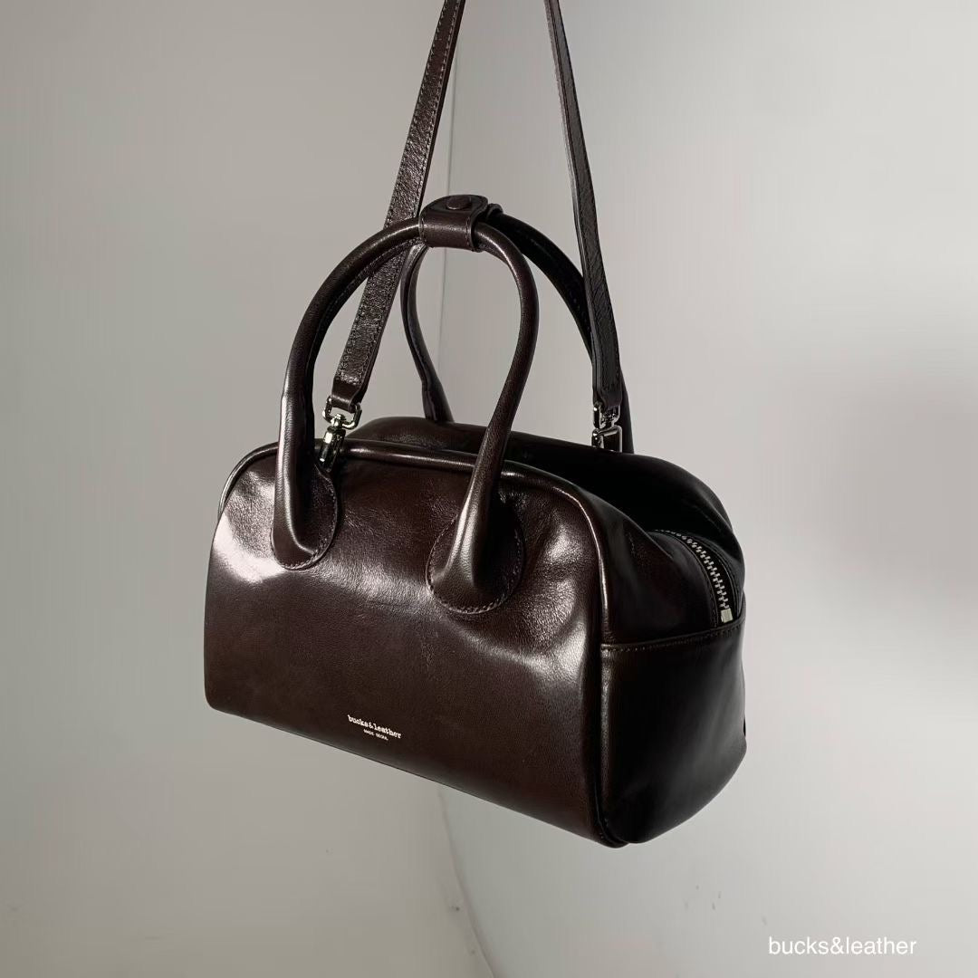 Bucks & Leather Bowling Bag
