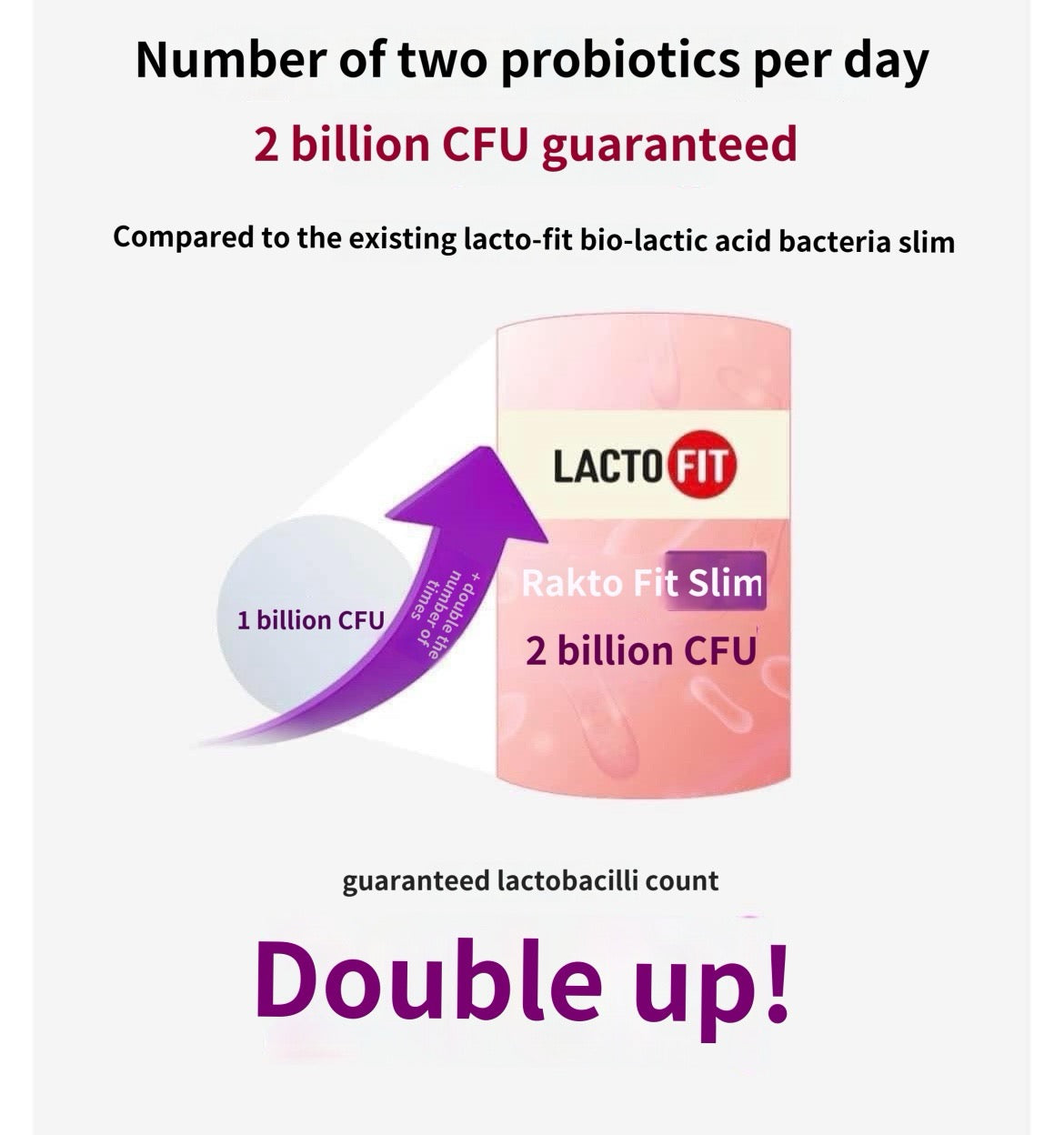 Lacto-fit Slim Probiotic Zinc (2g x 60 sachets)