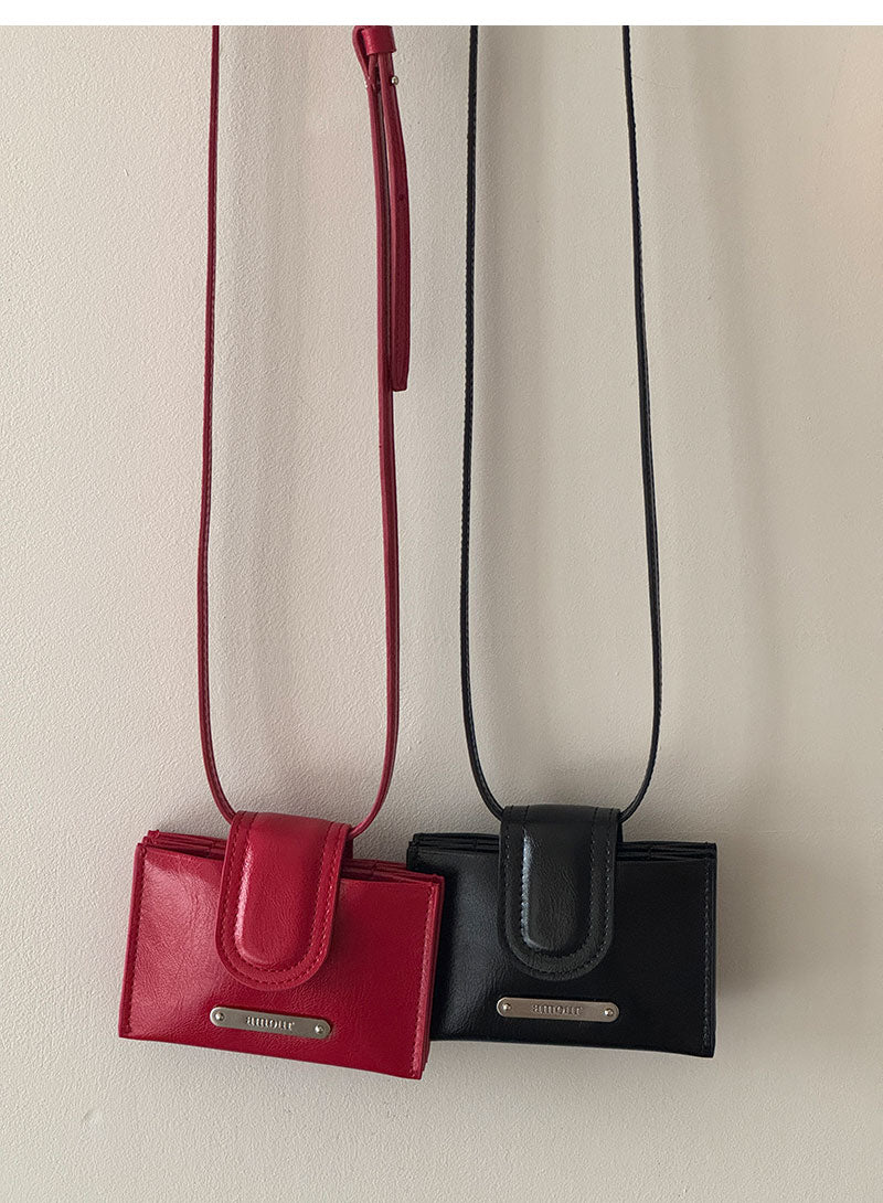 Amour Card Wallet | Made in Korea |  滑面銀包