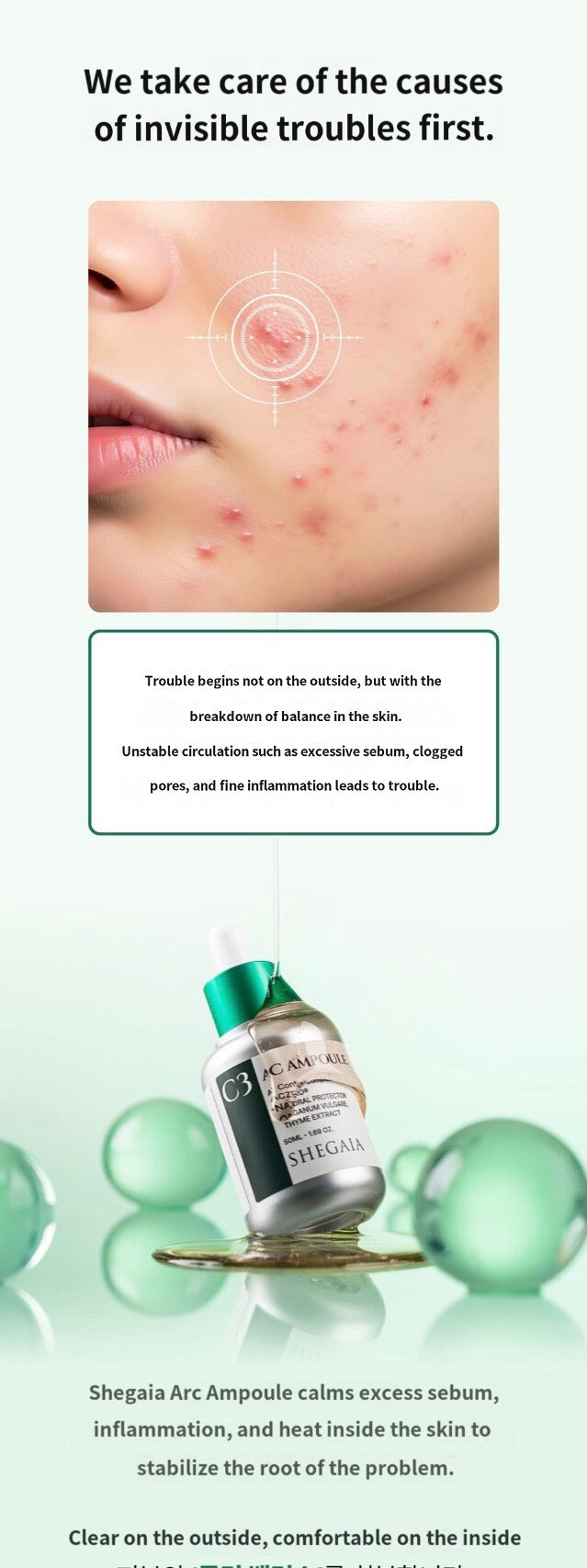 SHEGAIA C3 AC Ampoule 50ml