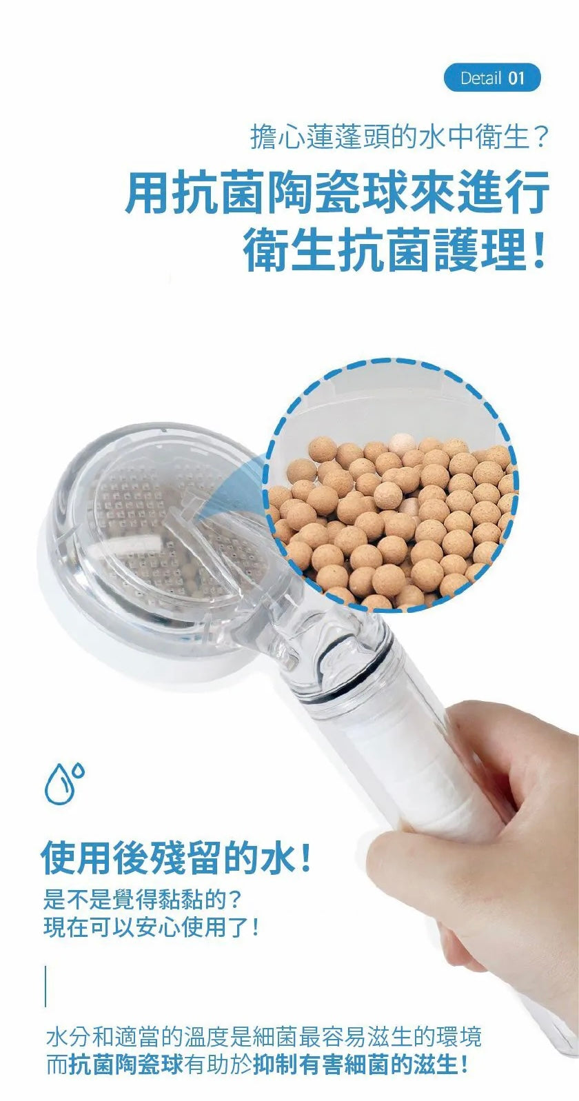ATOJET | Shower Head + 6 Round Filter Discs + 6 Long Filter Strips (Green Box) – Jennie Recommended Set