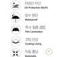 White Sands｜650F Rhodia 全規格 不易皺之選｜UV Protection Automatic folding Sun & Rain Umbrella  (4 colors )