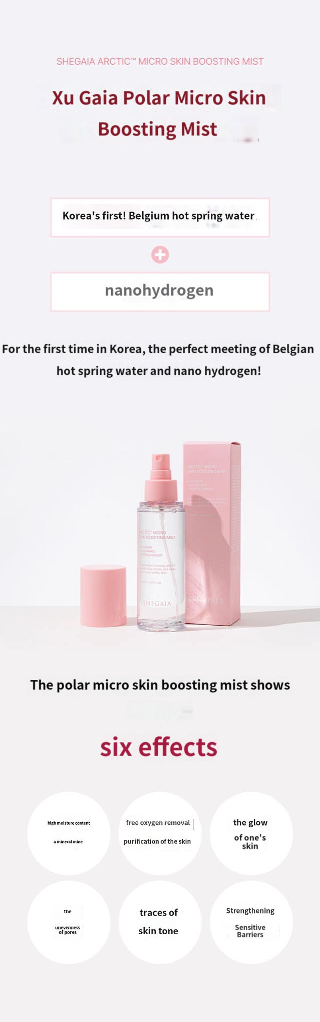 Shegaia Arctic Micro Skin Booster Mist (100ml)