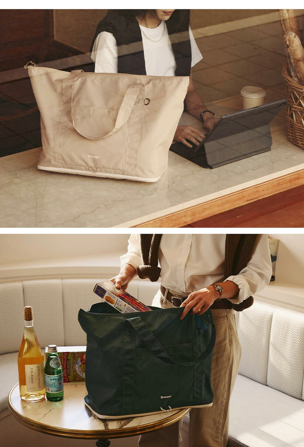 [Branden🇰🇷] Tote Bag 旅行登機必備手提袋