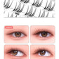 SOO ADOR｜Easy-Apply Clean Cut Self-adhesive Cluster Lashes- Glue-free & Includes lash applicator（80 pieces）｜6 styles available