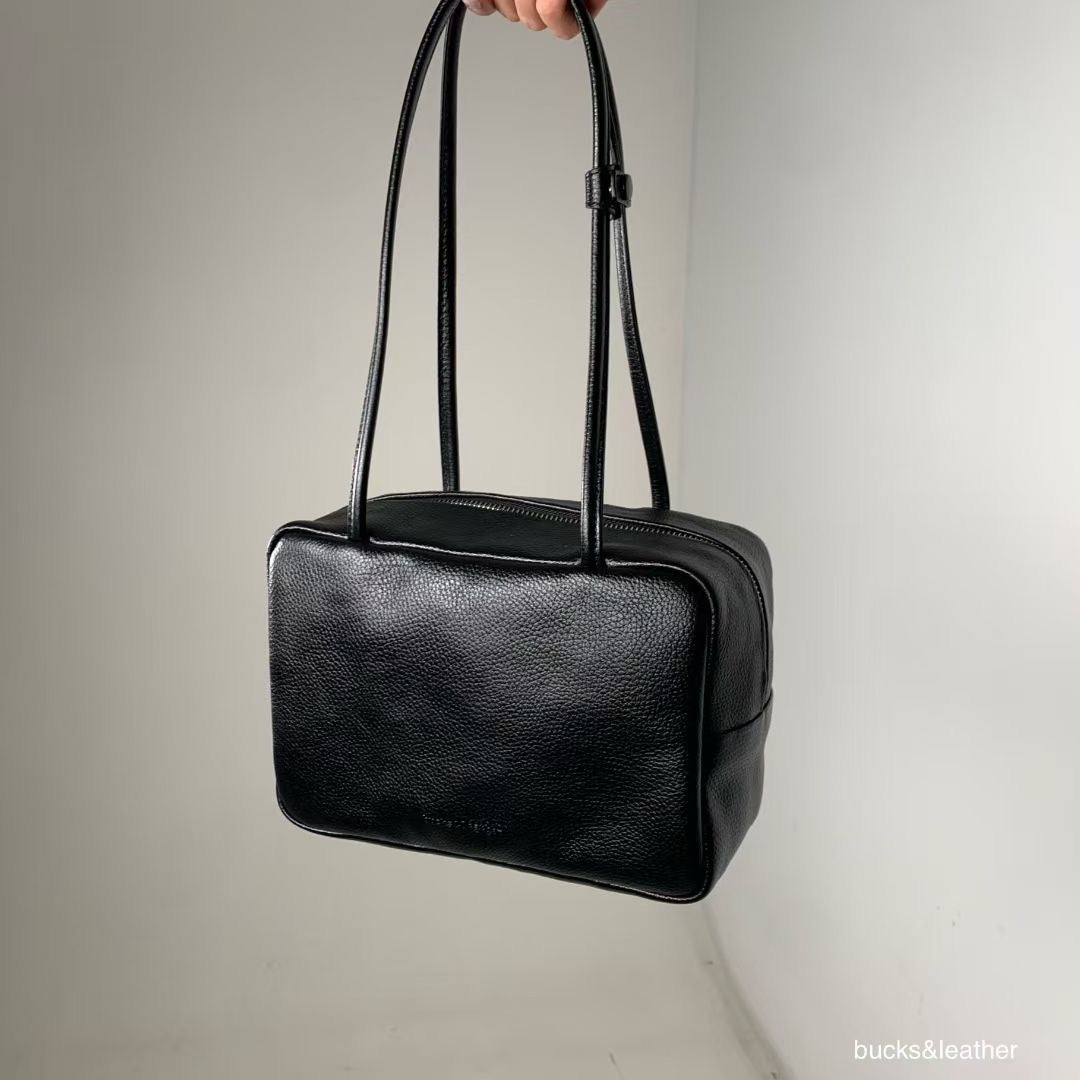 Bucks & Leather Square Bowling bag