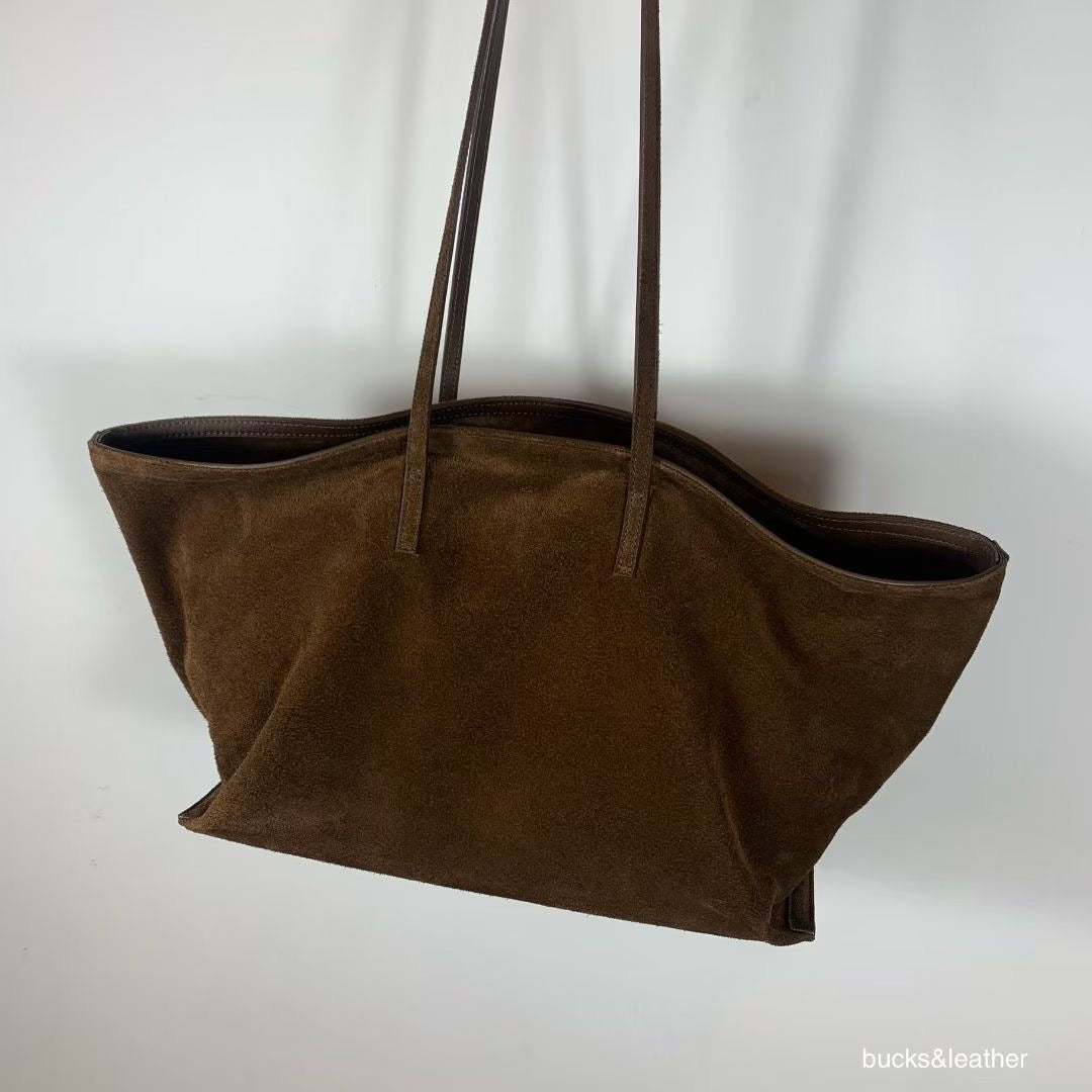 Bucks & Leather Large Long Tote bag