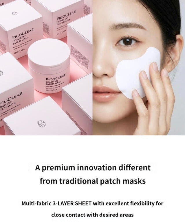 SHEGAIA PICOCLEAR Complex Patch Mask 250g / 70pads