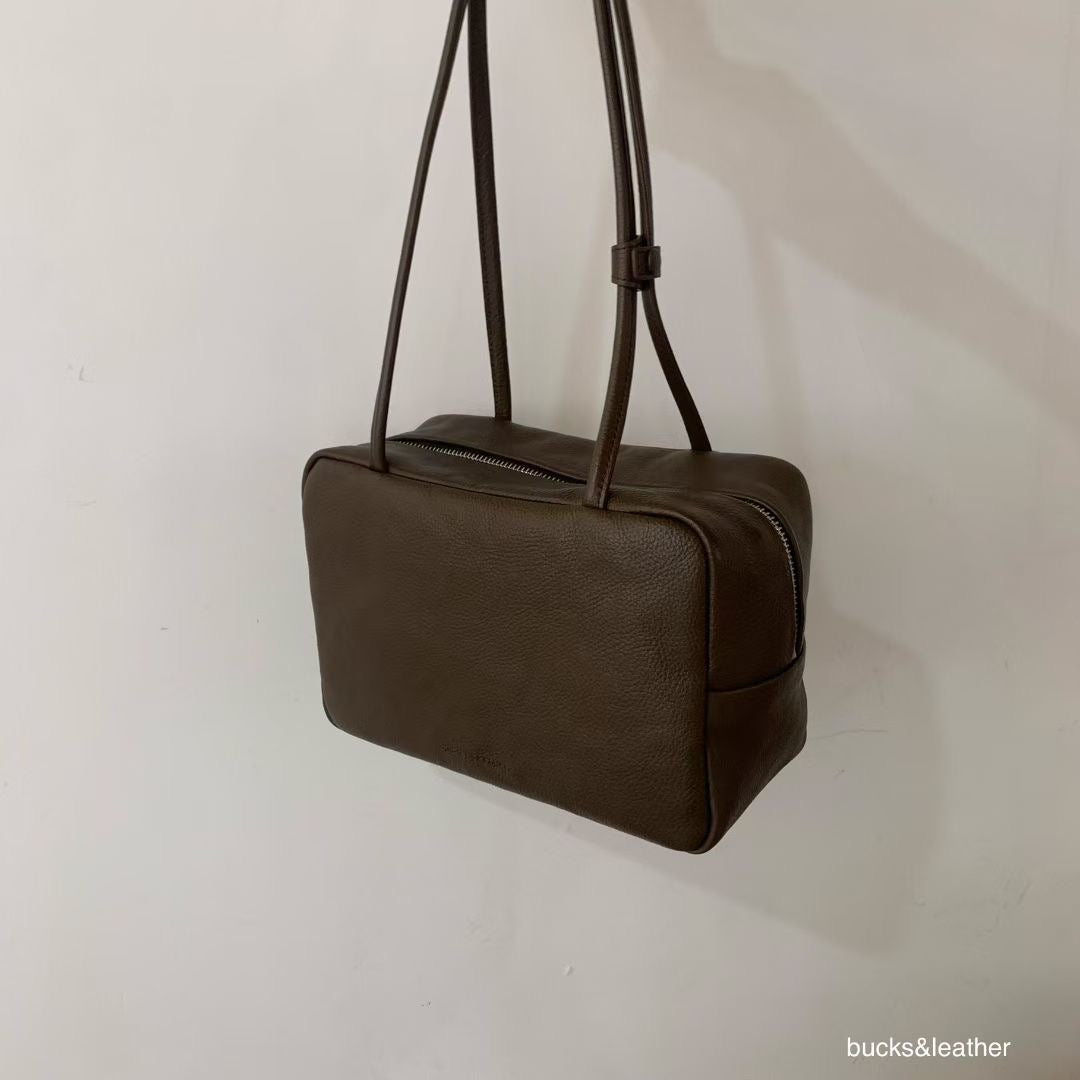 Bucks & Leather Square Bowling bag