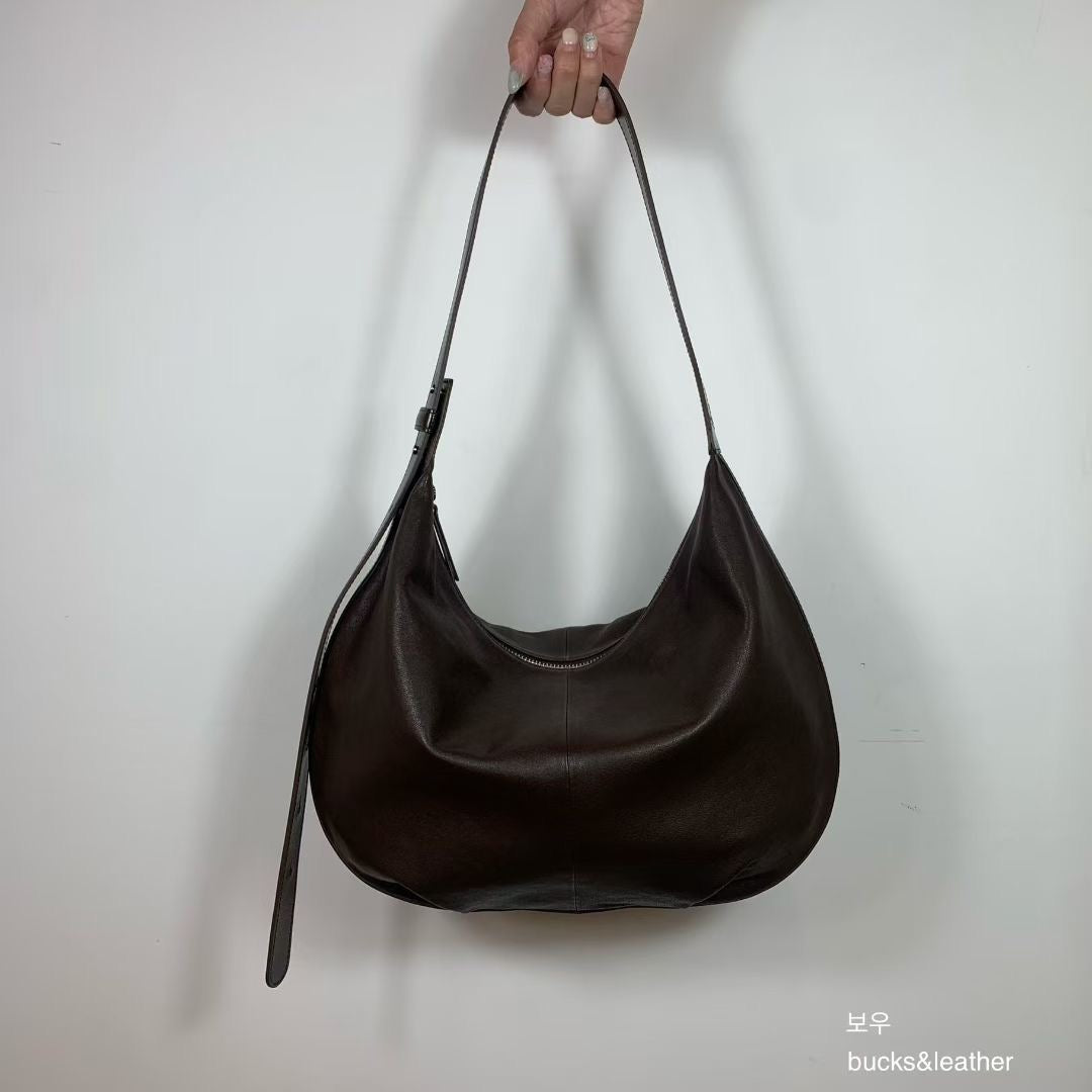 Bucks & Leather Large Dumpling bag
