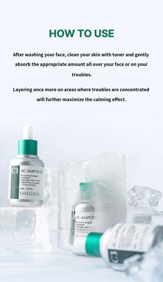 SHEGAIA C3 AC Ampoule 50ml