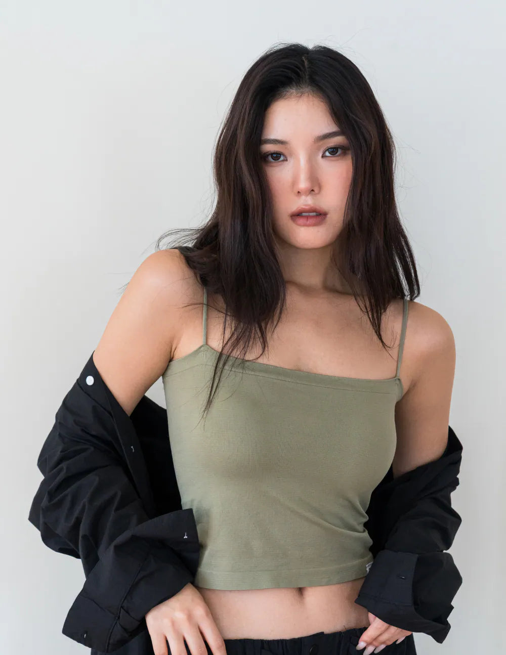 DOROSIWA | Made in Korea Built-in Pad Camisole (6 Colours) [1+1 set]
