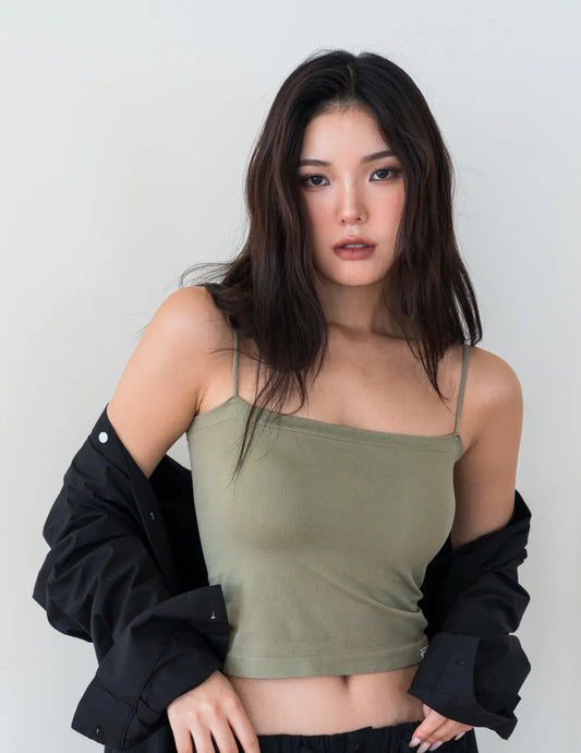 DOROSIWA | Made in Korea Built-in Pad Camisole (6 Colours) [1+1 set]