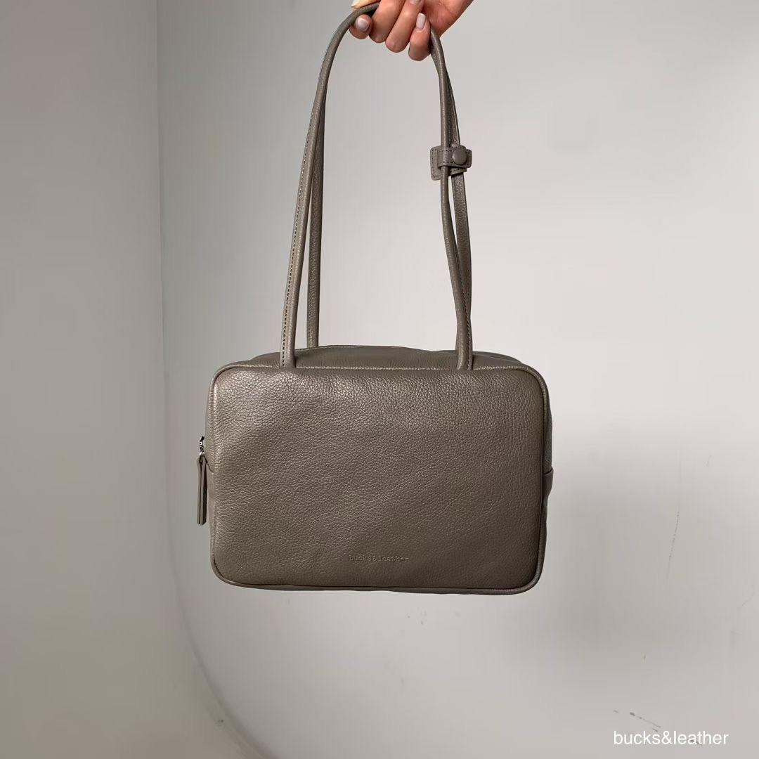 Bucks & Leather Square Bowling bag