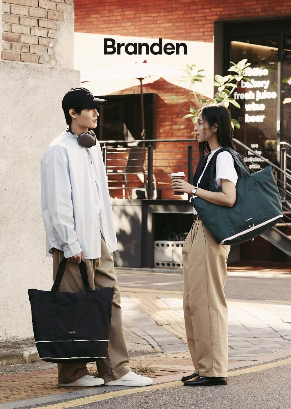 [Branden🇰🇷] Tote Bag 旅行登機必備手提袋