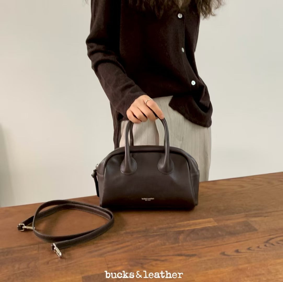 Bucks & Leather Bowling Bag