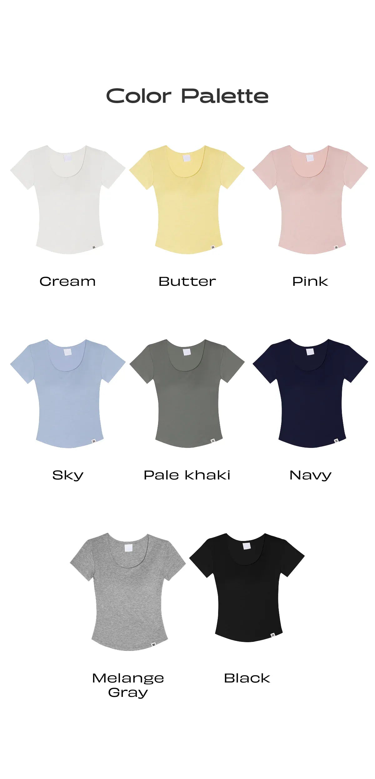 DOROSIWA | Made in Korea Comfort Built-In Bra Top with Pads (8 Colors) [1+1]