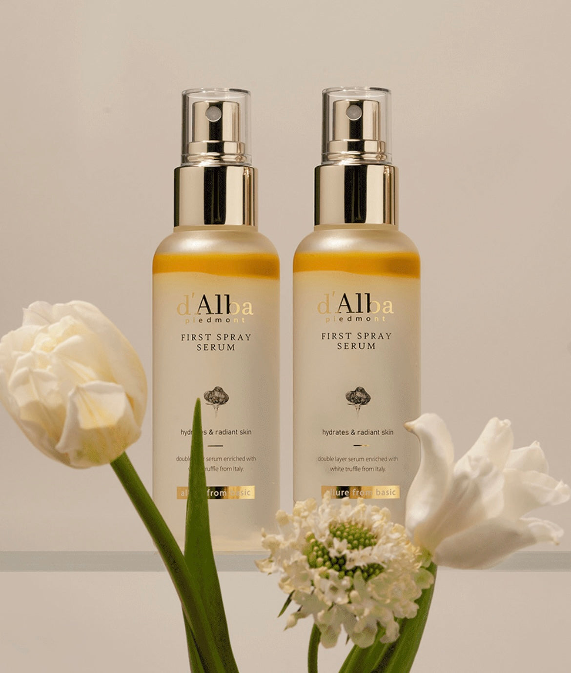 d’Alba First Spray Serum Set (100ml + 100 ml) *No Box
