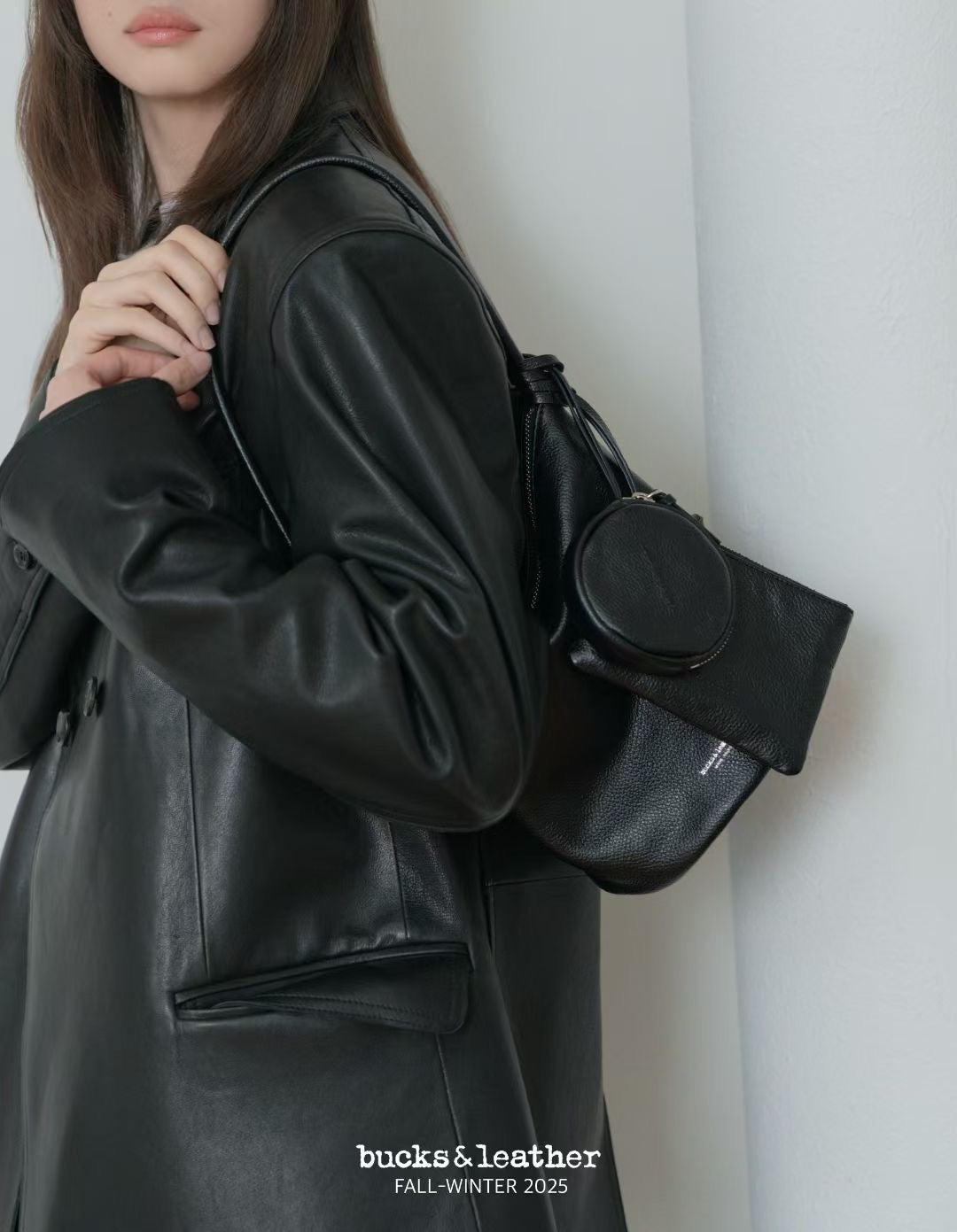 Bucks & Leather Classic Bucket bag