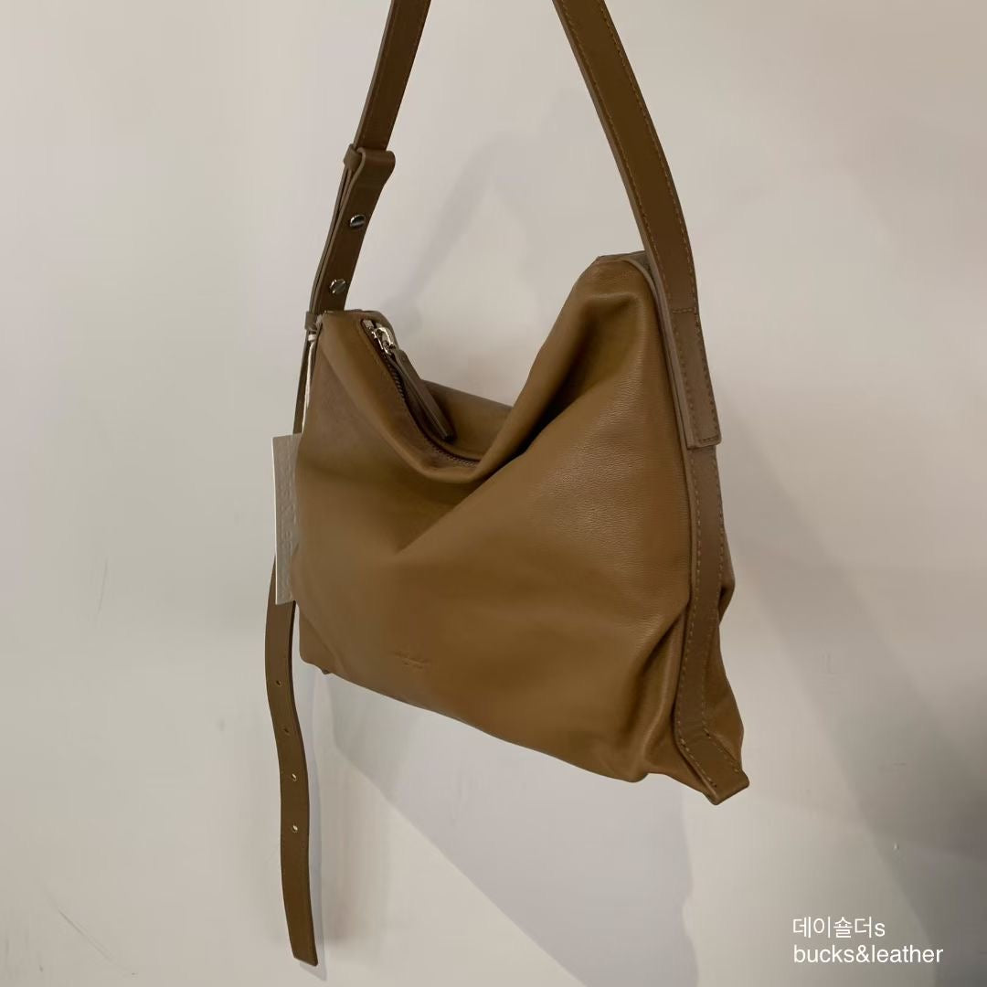 Bucks & Leather Causal-chic Shoulder & Crossbody Bag - Small