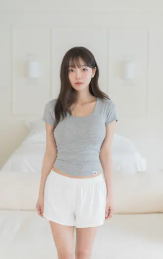 DOROSIWA | Made in Korea Comfort Built-In Bra Top with Pads (8 Colors) [1+1]