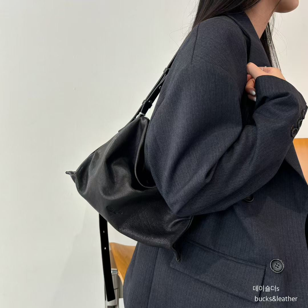 Bucks & Leather Causal-chic Shoulder & Crossbody Bag - Small