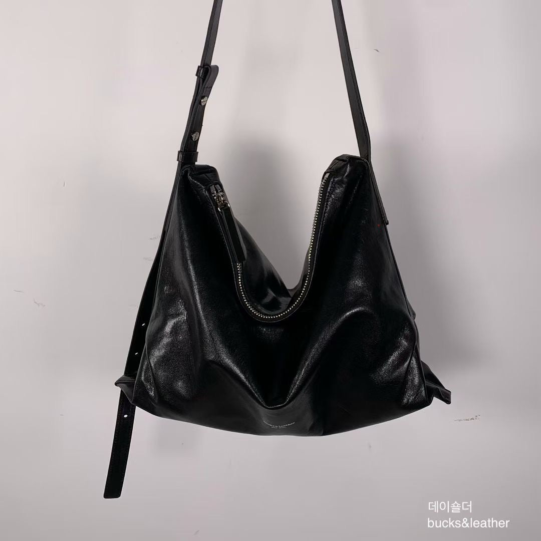 Bucks & Leather Causal-chic shoulder & Crossbody Bag - Large